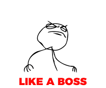 Like a boss Blank Template - Imgflip