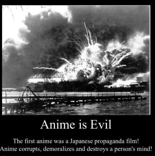 Demotivational | image tagged in anime is stupid,anti anime association,anti anime,no anime police | made w/ Imgflip meme maker