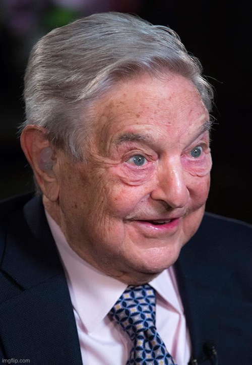 Evil George Soros | image tagged in evil george soros | made w/ Imgflip meme maker