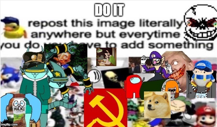 i added doge | image tagged in repost this image literally anywhere | made w/ Imgflip meme maker