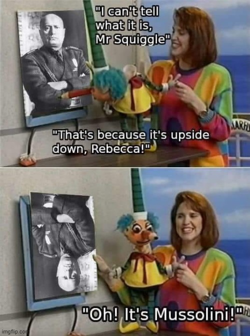 oof this a deep cut (repost) | image tagged in mussolini,wwii,world war 2,world war ii,oof,repost | made w/ Imgflip meme maker