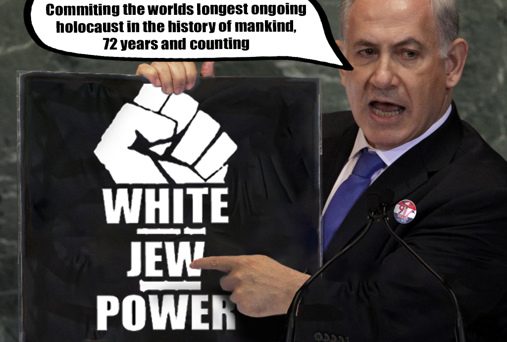 White Jew Power Blank Meme Template