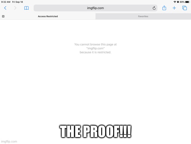 THE PROOF!!! | made w/ Imgflip meme maker