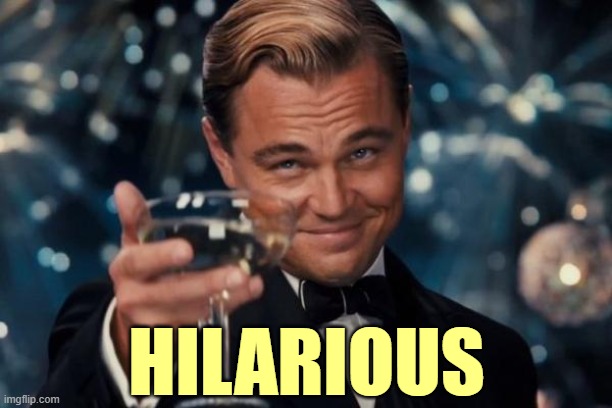 Leonardo Dicaprio Cheers Meme | HILARIOUS | image tagged in memes,leonardo dicaprio cheers | made w/ Imgflip meme maker