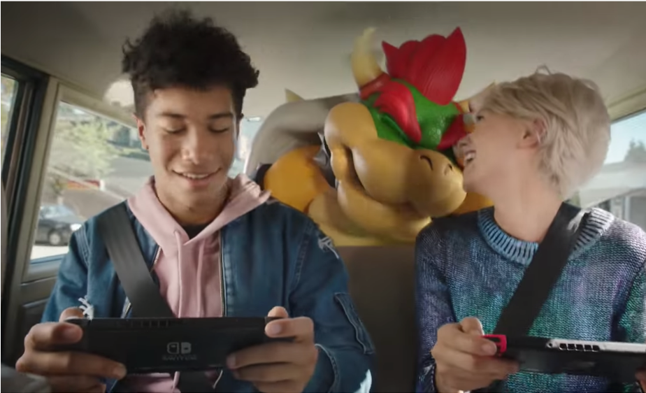 Bowser In The Back Seat Blank Meme Template