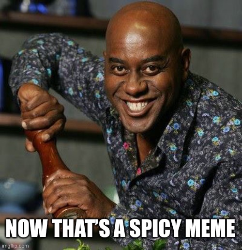 Ainsley Harriot | NOW THAT’S A SPICY MEME | image tagged in ainsley harriot | made w/ Imgflip meme maker