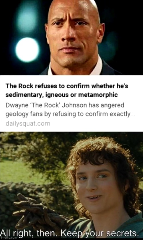 Haha | image tagged in the rock | made w/ Imgflip meme maker