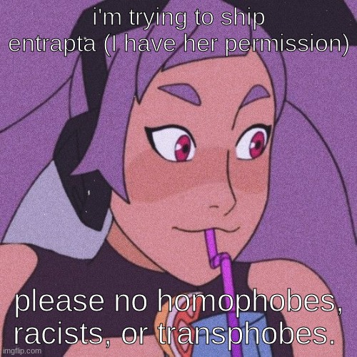 Pls ship her | i'm trying to ship entrapta (I have her permission); please no homophobes, racists, or transphobes. | image tagged in entrapta,ship | made w/ Imgflip meme maker