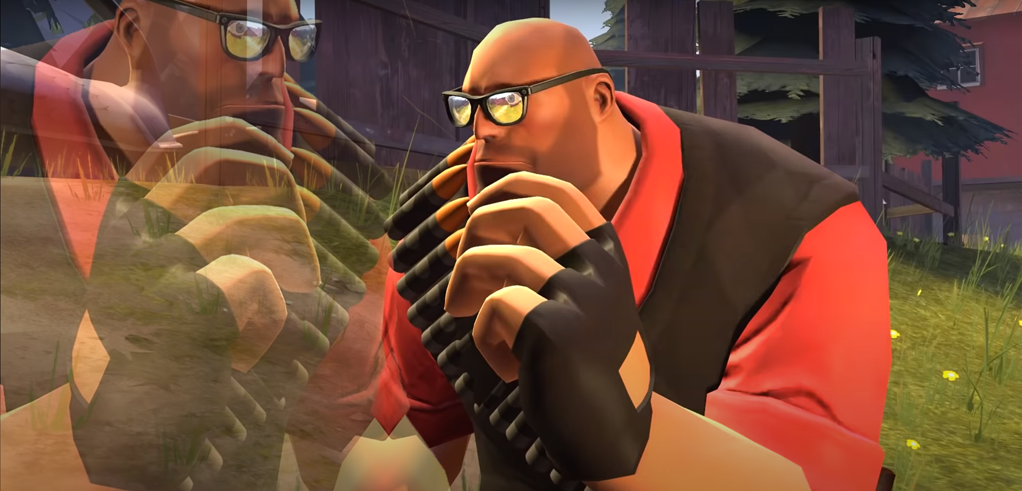 High Quality Heavy is Thinking Blank Meme Template