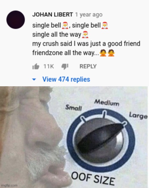 OOF M8 | image tagged in oof size large,single bells,i know that feel bro | made w/ Imgflip meme maker