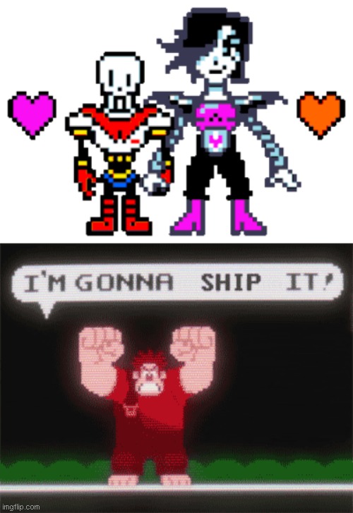 image tagged in papyton,wreck it ralph,undertale | made w/ Imgflip meme maker