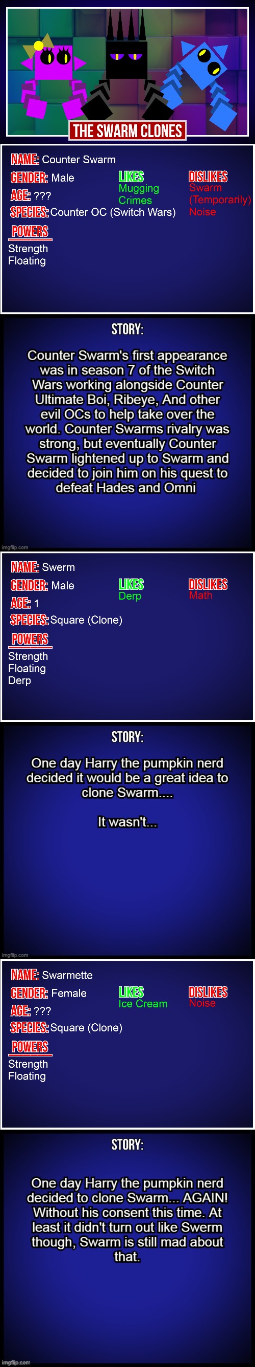 The Swarm clones | made w/ Imgflip meme maker