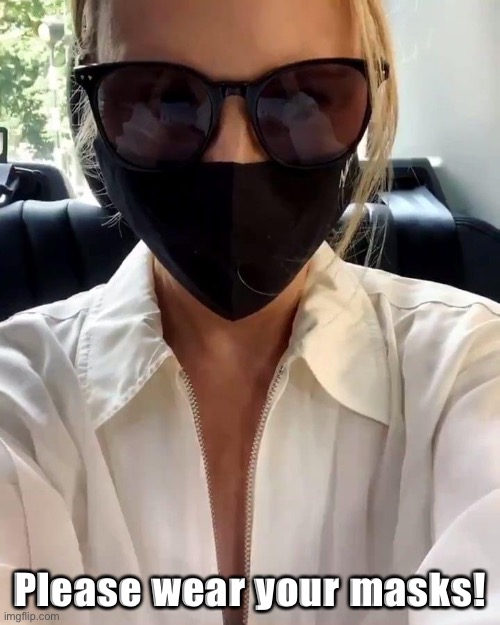 I was told some folks don’t like politicians and scientists telling them what to do. Okay, take it from a celeb then. | Please wear your masks! | image tagged in kylie mask,face mask,pandemic,covid-19,coronavirus,social distancing | made w/ Imgflip meme maker