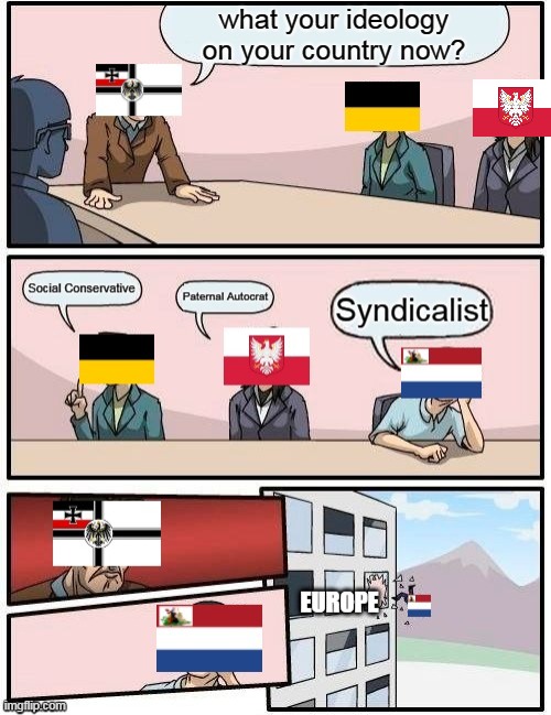 in europe | image tagged in memes,hoi4,hearts of iron 4,hearts of iron iv,hoi,kaiserreich | made w/ Imgflip meme maker