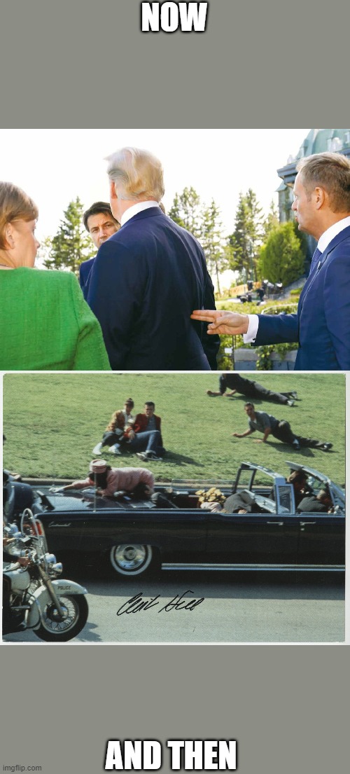 DEM KILLERS | NOW; AND THEN | image tagged in jfk | made w/ Imgflip meme maker