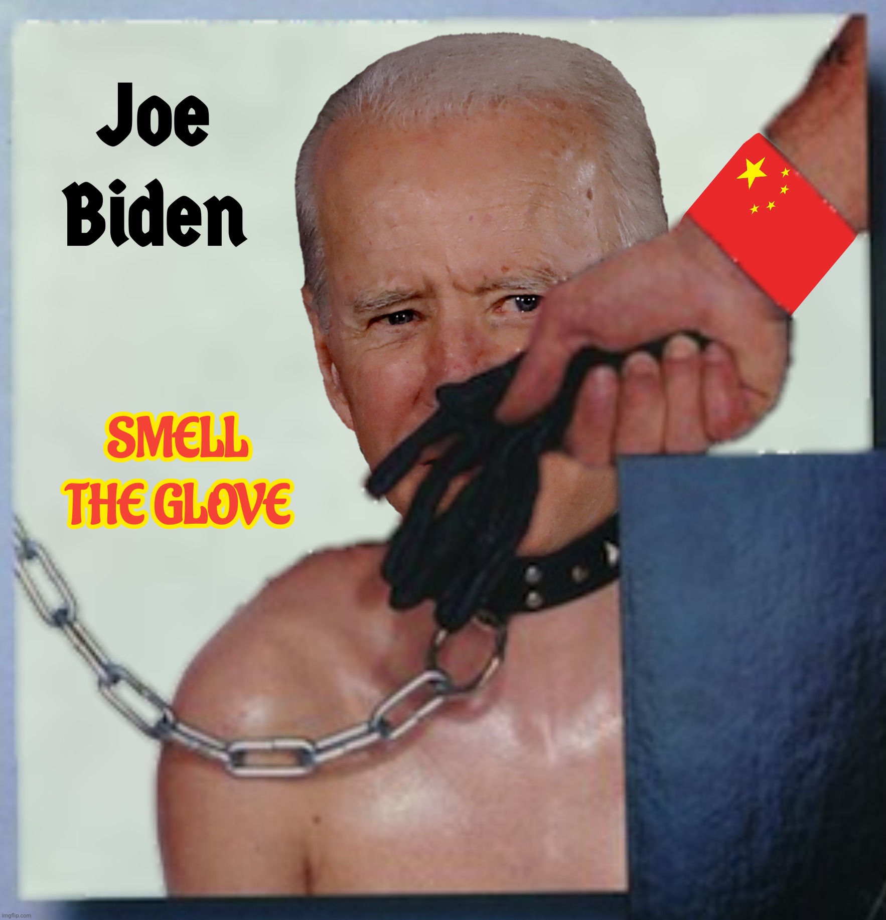 Joe's nose | image tagged in bad photoshop,joe biden,spinal tap,smell the glove,china | made w/ Imgflip meme maker