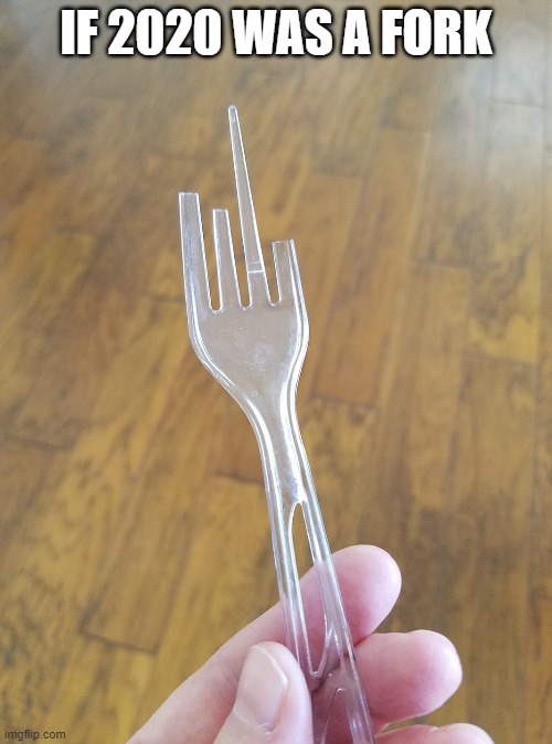 2020 Fork | IF 2020 WAS A FORK | image tagged in 2020,2020 sucks | made w/ Imgflip meme maker