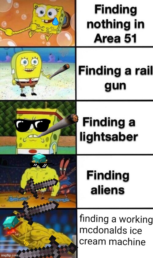 Spongebob area 51 meme | image tagged in memes,spongebob,area 51 | made w/ Imgflip meme maker