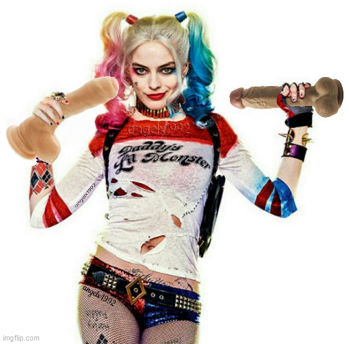 harley quinn | image tagged in harley quinn,dildos,batman,dc comics,sex toys,harley | made w/ Imgflip meme maker
