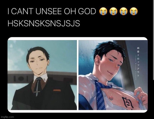 woah | image tagged in balance unlimited,yaoi | made w/ Imgflip meme maker