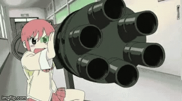 anime gun girl gif