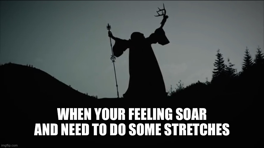 UADA | WHEN YOUR FEELING SOAR AND NEED TO DO SOME STRETCHES | image tagged in random | made w/ Imgflip meme maker