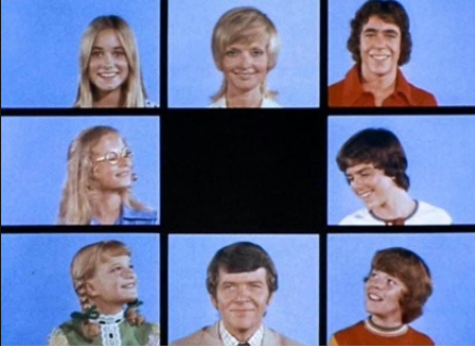 The Brady Bunch zoom room Blank Template Imgflip