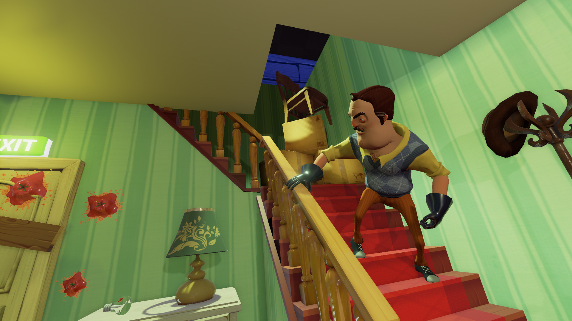 HELLO NEIGHBOR Blank Meme Template