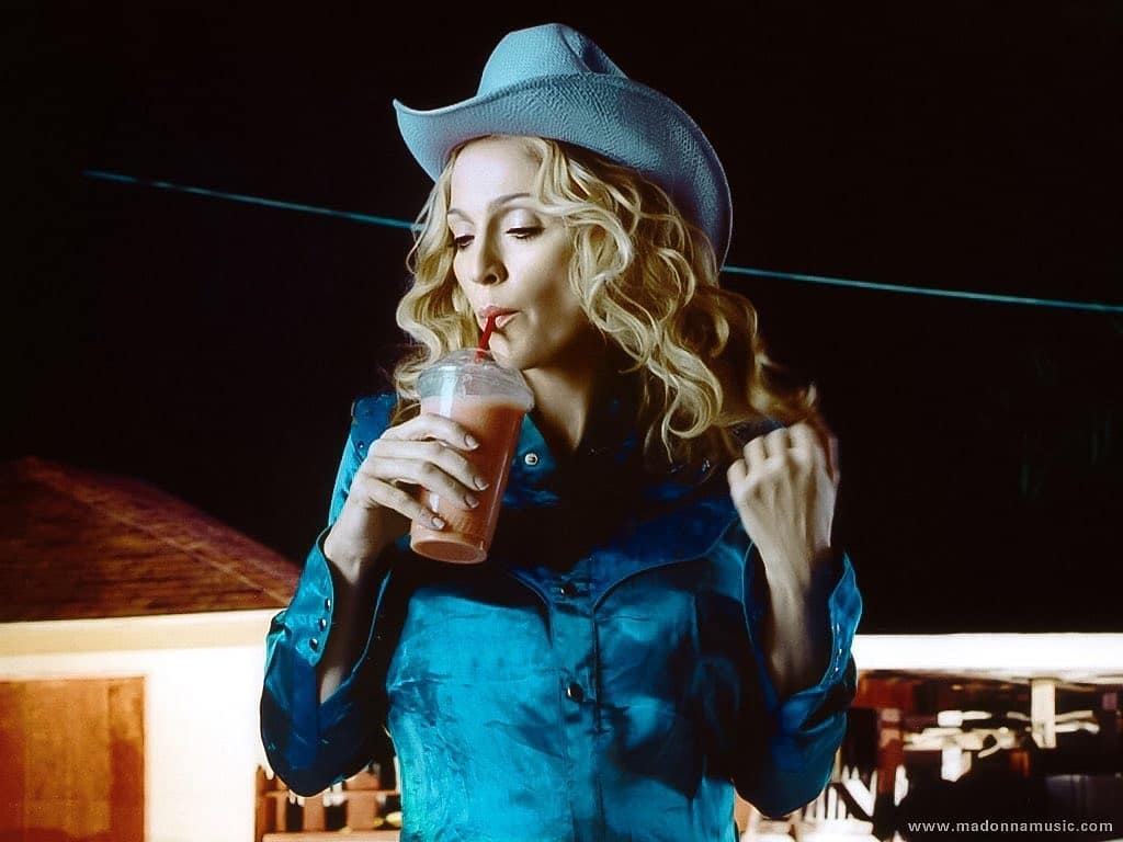 Madonna smoothie Blank Meme Template
