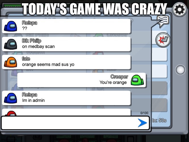 TODAY'S GAME WAS CRAZY | made w/ Imgflip meme maker