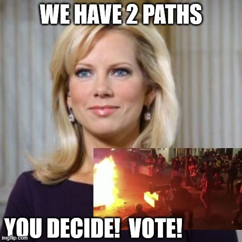 Pick your path | WE HAVE 2 PATHS; YOU DECIDE!  VOTE! | image tagged in election 2020,trump 2020,scotus | made w/ Imgflip meme maker