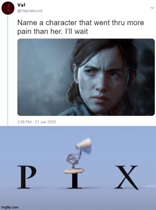 i cri evertim | image tagged in name one character who went through more pain than her,pixar,sad,so sad,memes | made w/ Imgflip meme maker