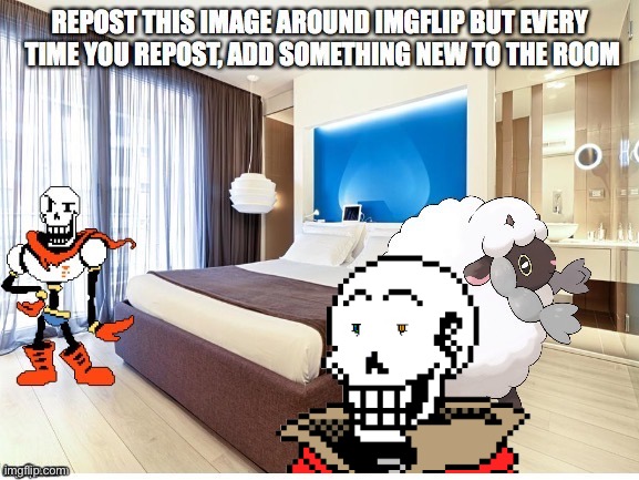 Repost this | image tagged in memes,funny,undertale,papyrus,dustbelief,repost | made w/ Imgflip meme maker