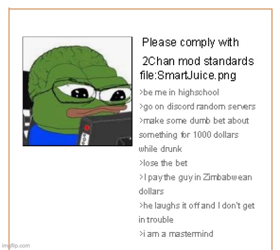 anon is a mastermind | image tagged in greentext | made w/ Imgflip meme maker