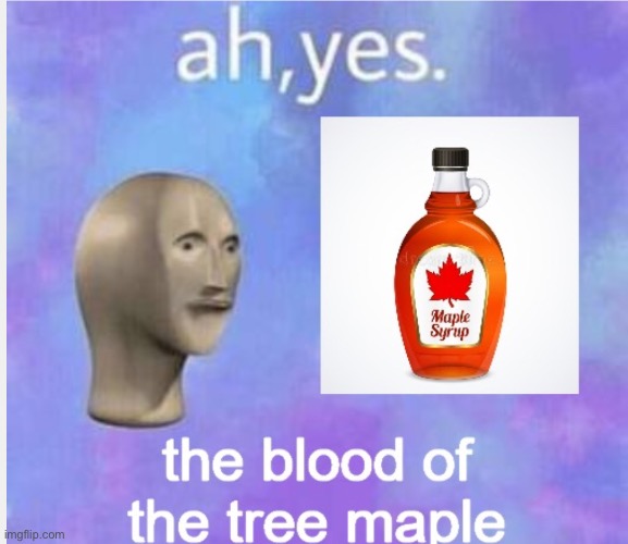 Tree blood | image tagged in much wow | made w/ Imgflip meme maker