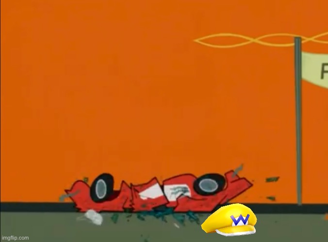 Wario dies in JFK’s car during a race.mp3 | image tagged in wario dies,wario,clone high,nothing bad ever happens to the kennedys,memes | made w/ Imgflip meme maker