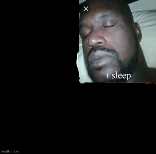 Sleeping Shaq Meme | image tagged in memes,sleeping shaq | made w/ Imgflip meme maker