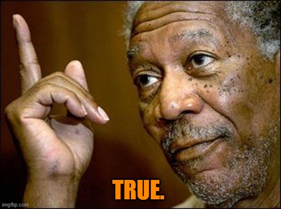 This Morgan Freeman | TRUE. | image tagged in this morgan freeman | made w/ Imgflip meme maker