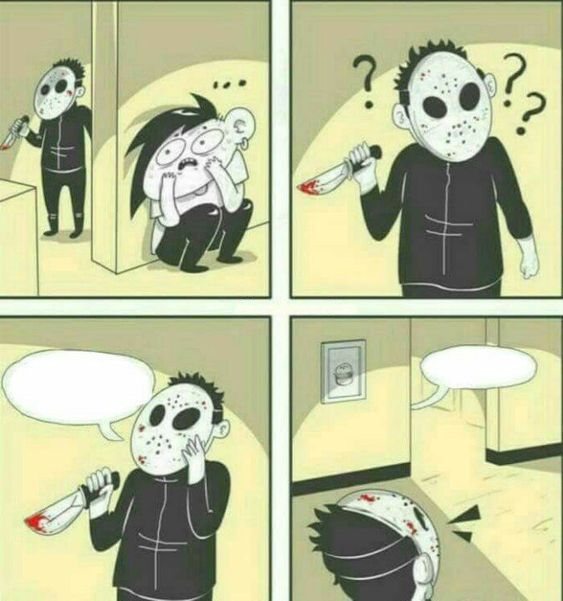 Killer calling Blank Meme Template