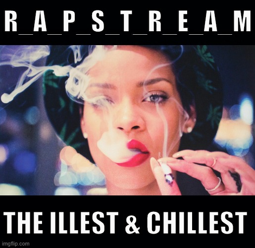 RapStream Rihanna Blank Meme Template