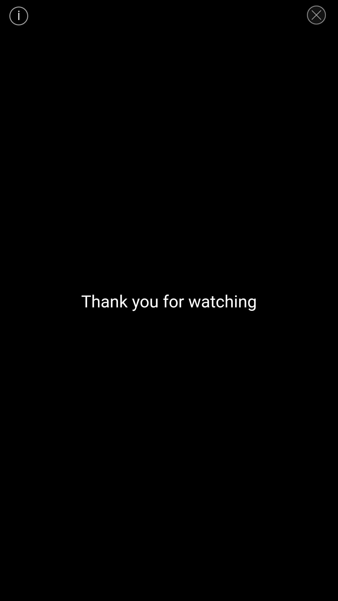 High Quality Thank you for watching Blank Meme Template