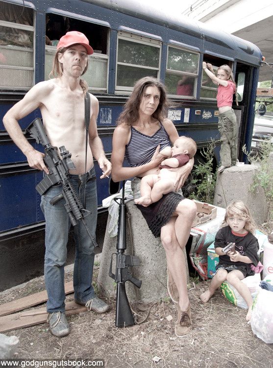 Awkward Family Photo Hillbilly Redneck White Trash Blank Meme Template