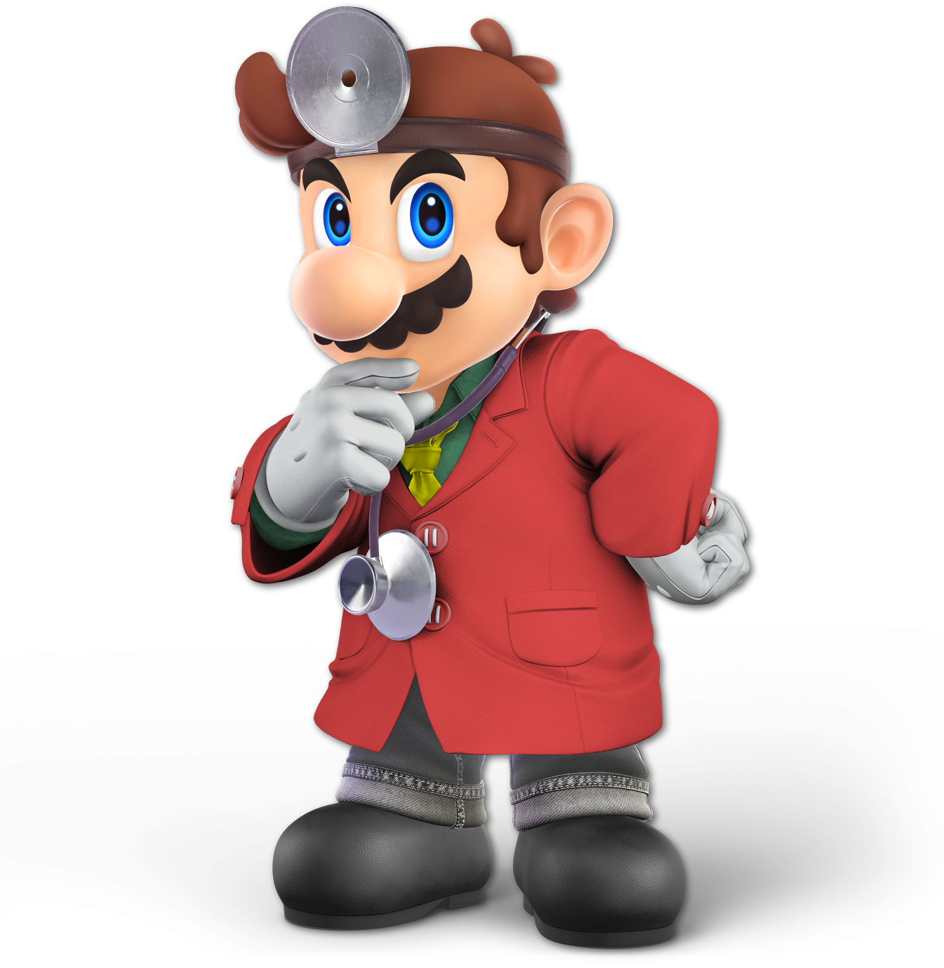 Red Dr. Mario Blank Meme Template