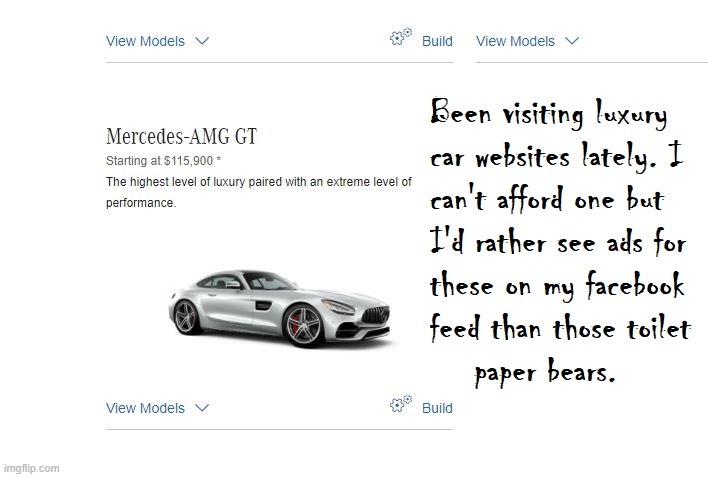 Mercedes and Facebook | image tagged in facebook ads,internet | made w/ Imgflip meme maker