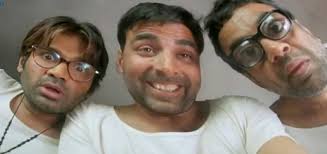 Hera Pheri Trio Blank Meme Template