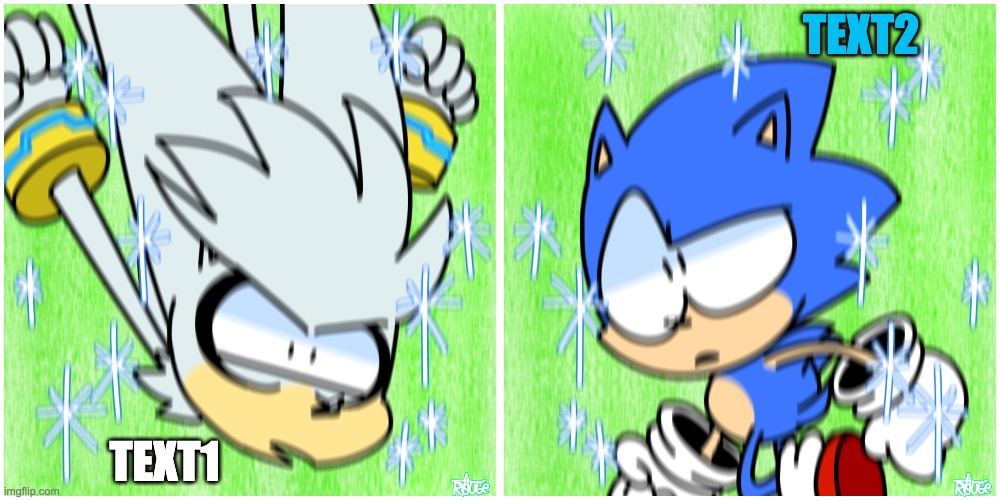 Sonic passby | TEXT2; TEXT1 | image tagged in sonic passby | made w/ Imgflip meme maker