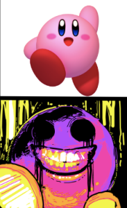 High Quality Kirby Kirbe Blank Meme Template