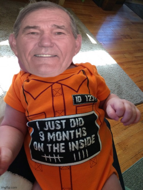 just did nine months | image tagged in baby,kewlew | made w/ Imgflip meme maker