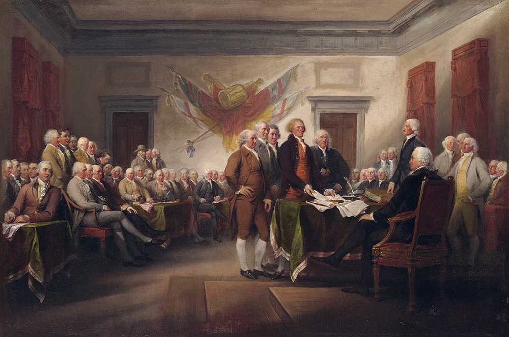 Founding Fathers Declaration Idependence Blank Meme Template