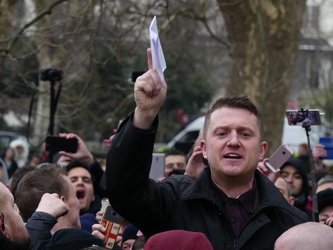 tommy robinson Blank Meme Template